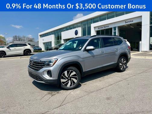 Silver Mist Metallic 2026 Volkswagen Atlas 2.0T SE w/Technology 4MOTION