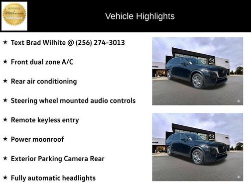 Jet Black Mica 2024 Mazda CX-90 3.3 Turbo Preferred