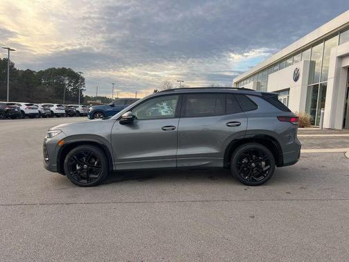 platinum gray metallic 2026 Volkswagen Tiguan 2.0T SE R-Line Black