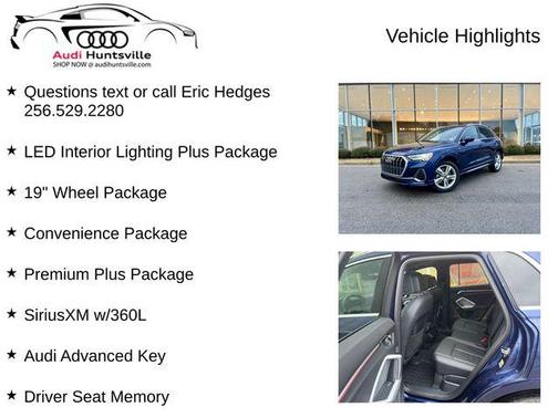 2023 Audi Q3 45 S line Premium Plus