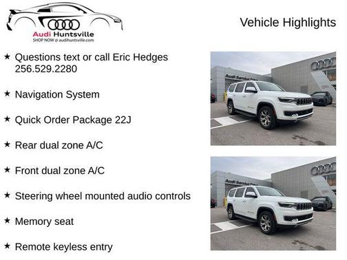 2022 Jeep Wagoneer Series II 4x2