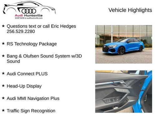 2023 Audi RS 3 TFSI quattro S tronic