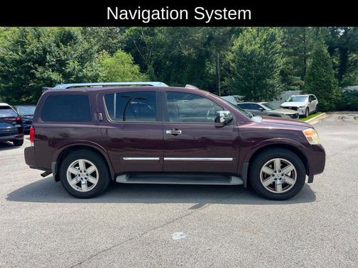 Midnight Garnet 2013 Nissan Armada Platinum