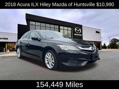 Black 2018 Acura ILX Base
