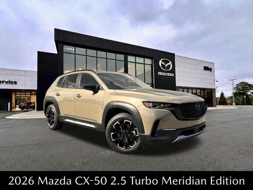 Zircon Sand Metallic 2026 Mazda CX-50 2.5 Turbo Meridian Edition