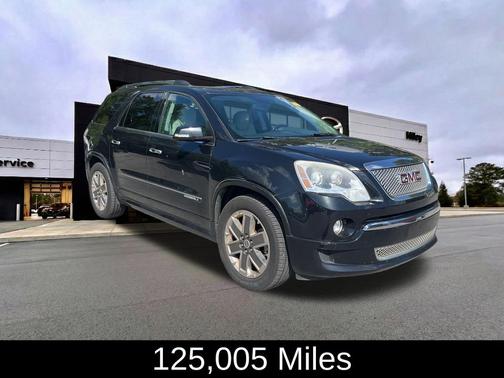 Carbon Black Metallic 2012 GMC Acadia Denali
