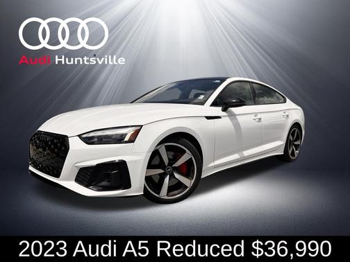 Ibis White 2023 Audi A5 Sportback 45 S Line Premium Plus