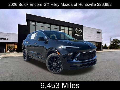 Ebony Twilight Metallic 2026 Buick Encore GX Sport Touring