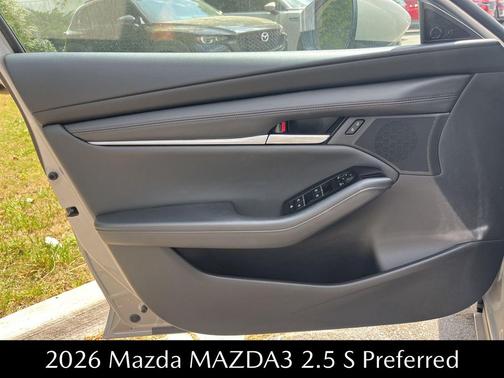 Platinum Quartz Metallic 2026 Mazda Mazda3 FWD w/Preferred Package