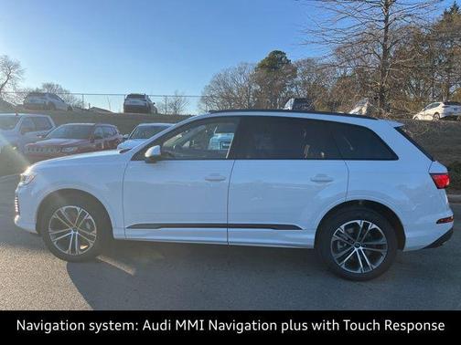 Carrara White 2026 Audi Q7 45 Premium Plus