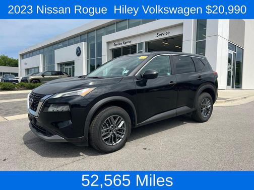 Super Black 2023 Nissan Rogue S