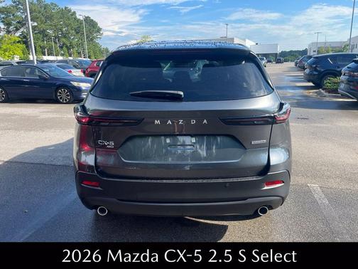 Machine Gray Metallic 2026 Mazda CX-5 2.5 S Select Package