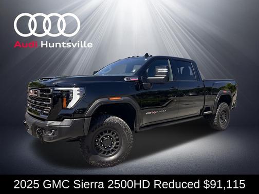 Onyx Black 2025 GMC Sierra 2500 AT4X
