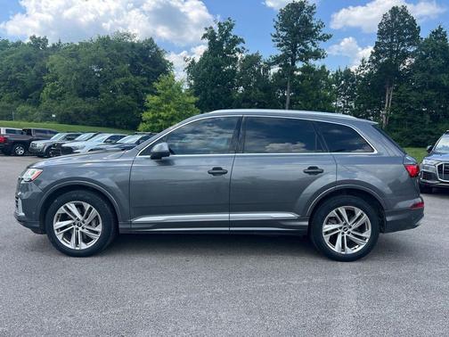 Gray Metallic 2021 Audi Q7 55 Premium Plus