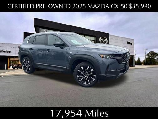 Polymetal Gray Metallic 2025 Mazda CX-50 Hybrid Premium Plus Package