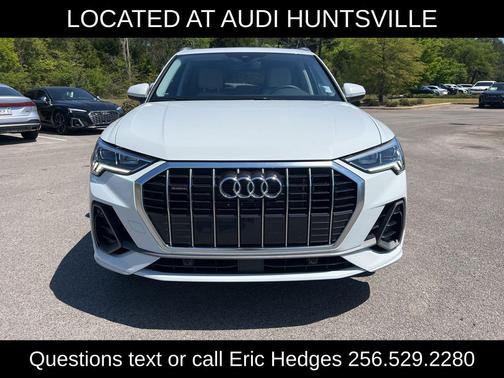 Glacier White Metallic 2025 Audi Q3 45 S line Premium Plus
