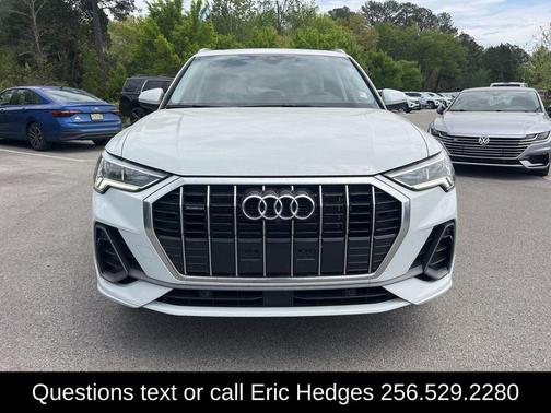 Glacier White Metallic 2025 Audi Q3 45 S line Premium Plus