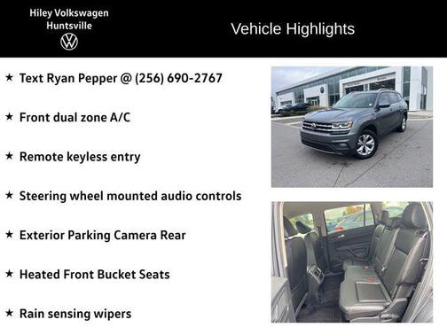 2018 Volkswagen Atlas 3.6L SE