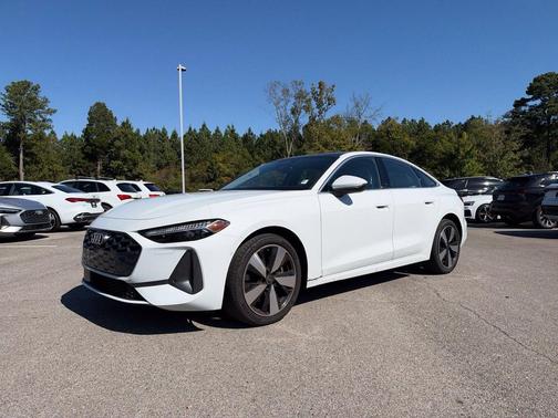 Glacier White Metallic 2025 Audi A5 Prestige TFSI quattro S tronic