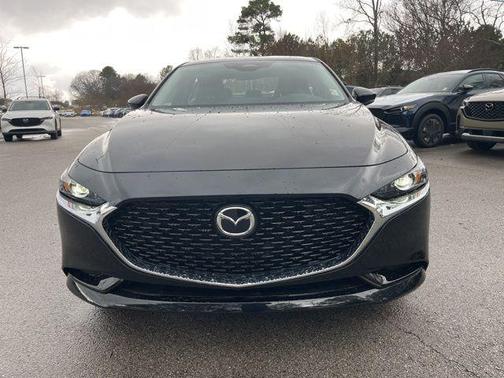Jet Black Mica 2026 Mazda Mazda3 FWD w/Preferred Package