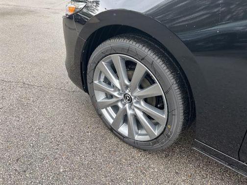 Jet Black Mica 2026 Mazda Mazda3 FWD w/Preferred Package