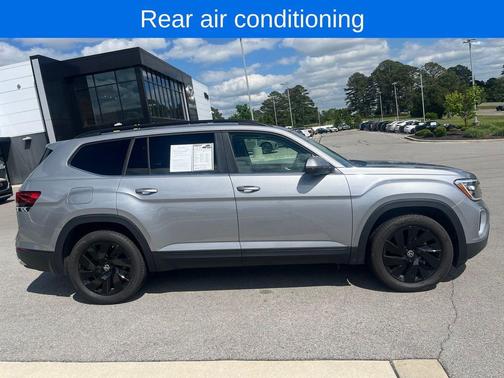 silver mist metallic 2026 Volkswagen Atlas 2.0T SE w/Technology