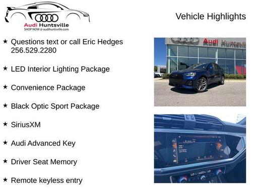 2025 Audi Q3 Premium 45 TFSI S line quattro Tiptronic