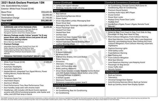 2021 Buick Enclave AWD Premium