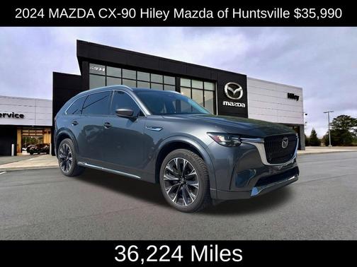Machine Gray Metallic 2024 Mazda CX-90 3.3 Turbo S