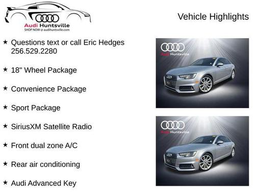 2019 Audi A4 2.0T Premium