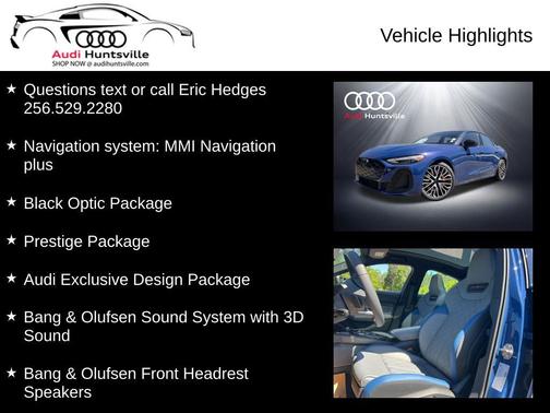 Ascari Blue Metallic 2026 Audi S5 3.0T Prestige