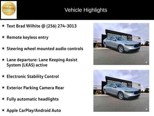 2025 Honda Accord LX 1.5T