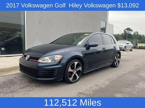 Night Blue 2017 Volkswagen Golf GTI 2.0T S 4-Door