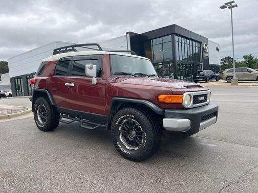 Red 2009 Toyota FJ Cruiser Base