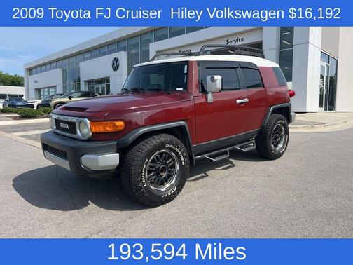 Red 2009 Toyota FJ Cruiser Base