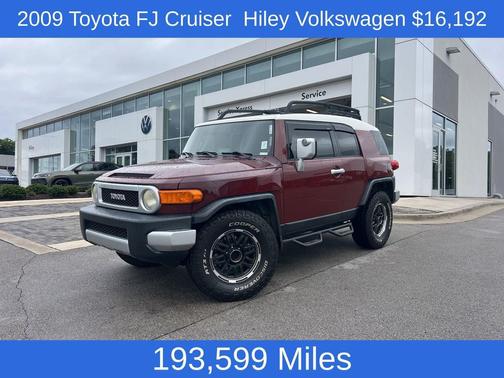 Red 2009 Toyota FJ Cruiser Base
