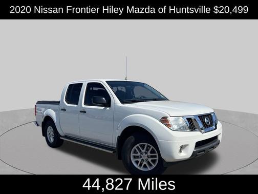 Glacier White 2020 Nissan Frontier SV