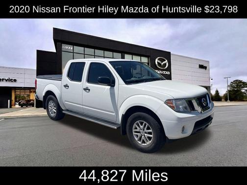 Glacier White 2020 Nissan Frontier SV