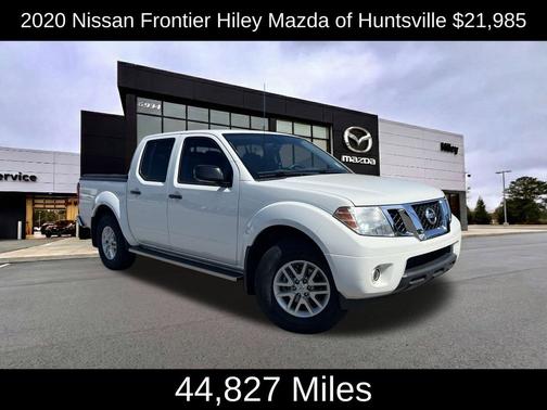Glacier White 2020 Nissan Frontier SV