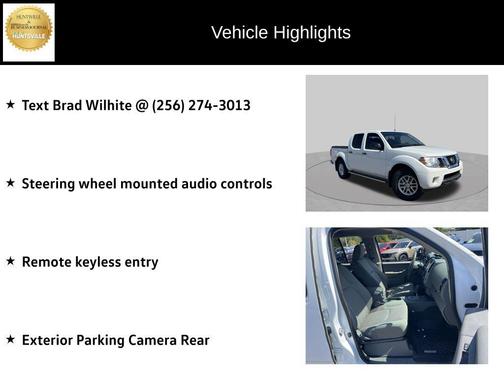 Glacier White 2020 Nissan Frontier SV