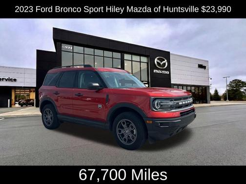 Chili Pepper Red 2023 Ford Bronco Sport Big Bend