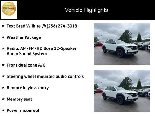 wind chill pearl 2025 Mazda CX-50 Hybrid Premium Package