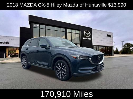 Deep Crystal Blue Mica 2018 Mazda CX-5 Grand Touring