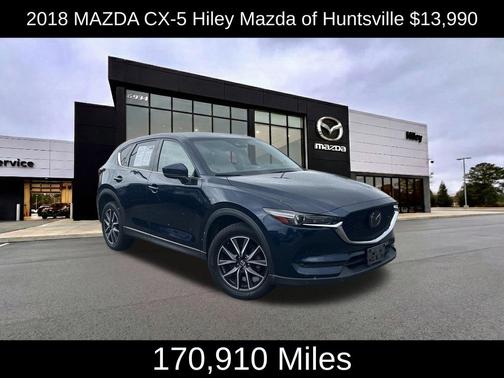Deep Crystal Blue Mica 2018 Mazda CX-5 Grand Touring
