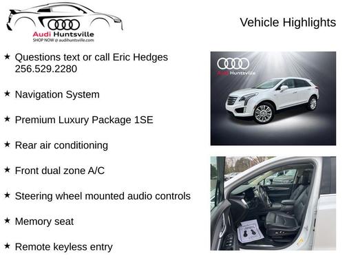 Crystal White Tricoat 2019 Cadillac XT5 Premium Luxury