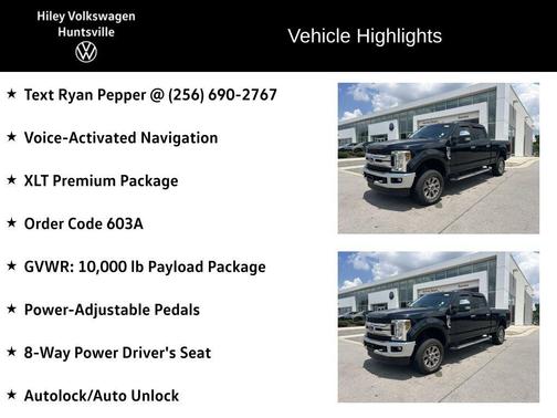 Black Metallic 2019 Ford F-250 XLT