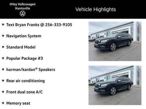 2019 Subaru Ascent Touring 7-Passenger