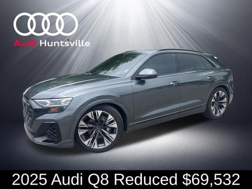 Daytona Gray Pearl Effect 2025 Audi Q8 55 Prestige