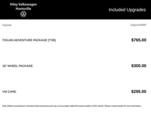 2025 Volkswagen Tiguan 2.0T S