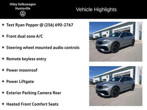 2023 Volkswagen Tiguan 2.0T SE R-Line Black 4MOTION